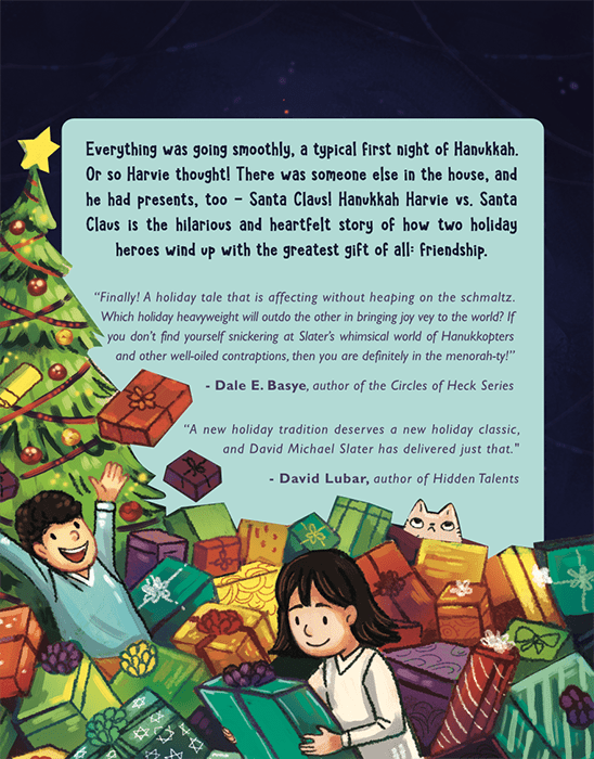 Hanukkah Harvie vs. Santa Claus: The Chrismukkah Kerfuffle - Library Tales Publishing