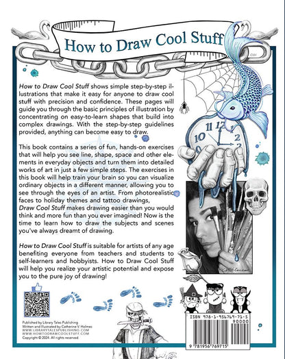 How to Draw Cool Stuff: A Drawing Guide for Teachers and Students - Library Tales Publishing